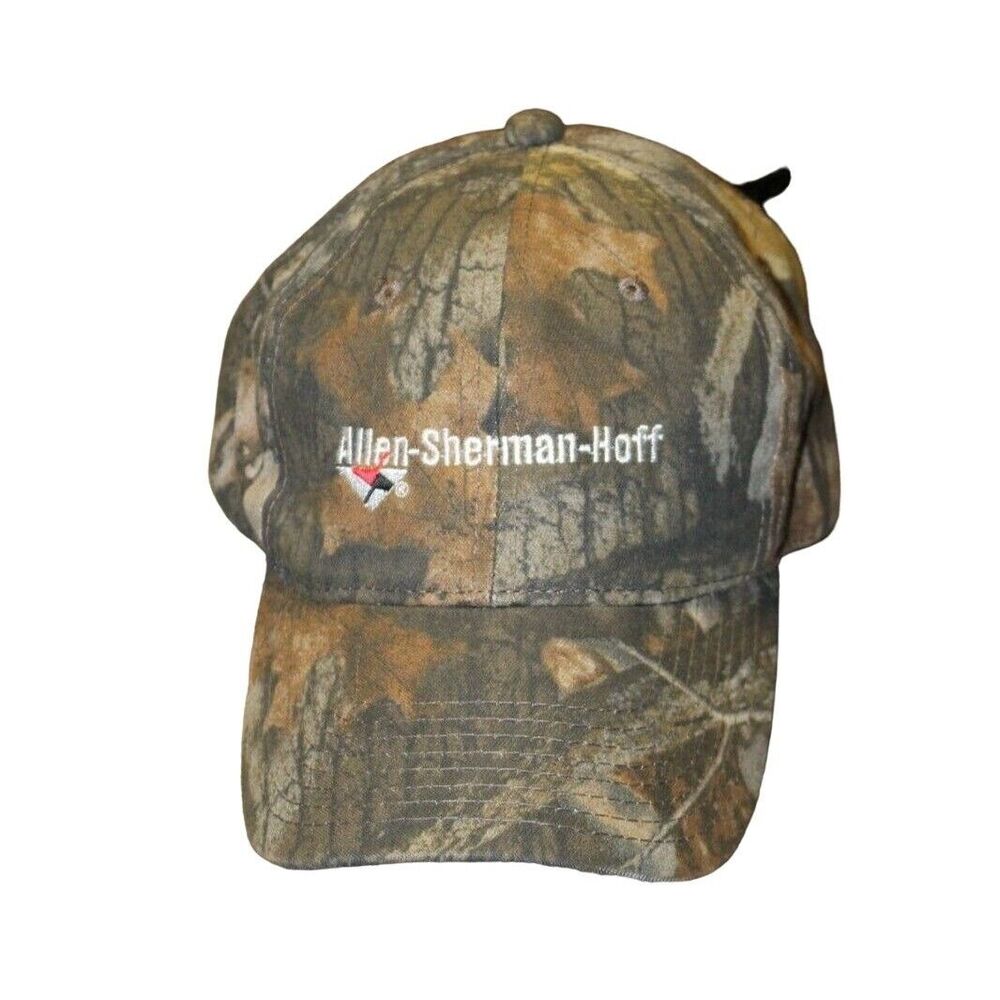 Allen-Sherman-Hoff Men's Port Authority Camouflage Cap Adjustable Hat Cotton
